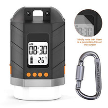 Carica l'immagine nel visualizzatore di Gallery, lanktoo Sinvitron Lanterna da Campeggio Ricaricabile a LED 15000mAh con Schermo LCD, 4...