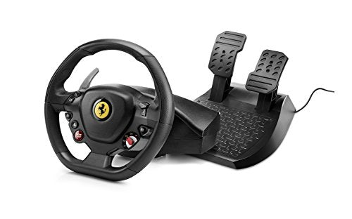 Thrustmaster T80 Ferrari 488 - GTB Edition Volante e Pedaliera regolabile,...