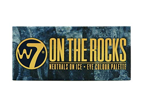 W7 - Palette di ombretti On The Rocks Naturals on Ice, 11,2 g, 12 pezzi - Ilgrandebazar