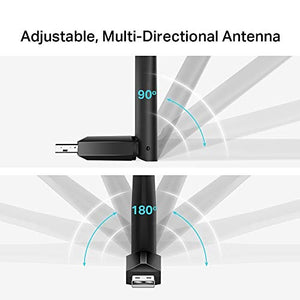 TP-Link Archer T2U Plus Alto Guadagno Adattatore USB Scheda di High Gain - Ilgrandebazar
