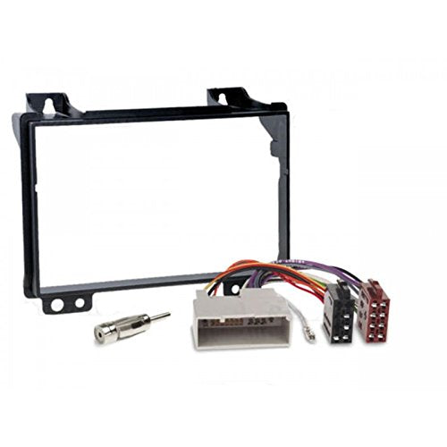 Sound-way Mascherina Autoradio 2 DIN, Cavo Adattatore Connettore ISO,... - Ilgrandebazar