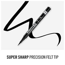 Carica l&#39;immagine nel visualizzatore di Gallery, Rimmel London Eyeliner Waterproof Wonder&#39;Ink, Penna con Punta in Feltro, Tratto Sottile e Preciso, Nero, Balsamo