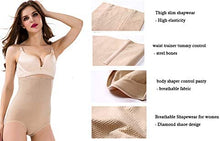 Carica l&#39;immagine nel visualizzatore di Gallery, ANGOOL Contenitiva a Vita Alta Mutande Contenitive Pantaloncini Thong Shapewear Dimagrante Modellante Guaina Intimo da Donna