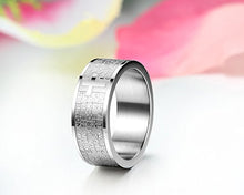 Carica l&#39;immagine nel visualizzatore di Gallery, Jewelrywe Gioielli Anello da Uomo Donna,Anello 8mm, Acciaio Inossidabile,... - Ilgrandebazar