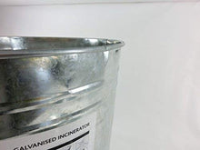 Carica l&#39;immagine nel visualizzatore di Gallery, Apollo Gardening 90L Galvanised Metal Incinerator 78 x 52 x 49 cm - Ilgrandebazar