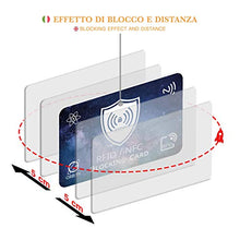 Carica l'immagine nel visualizzatore di Gallery, Carta di Blocco RFID ORBITY | 5ª Generazione + LED | Protezione 1