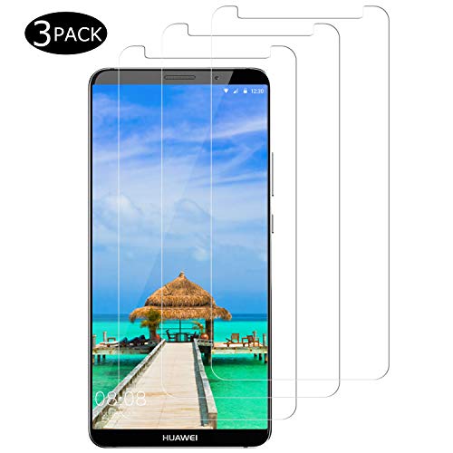 NASFUEY[3 Pezzi Vetro Temperato per Huawei Mate 10 PRO, 10 PRO