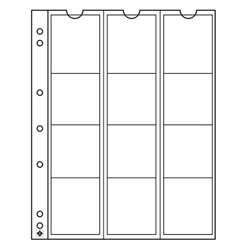 Leuchtturm 315584 coin sheets NUMIS, 12 pockets up to 44 mm Ø - Ilgrandebazar