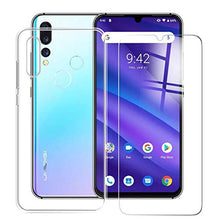 Carica l&#39;immagine nel visualizzatore di Gallery, QFSM Skin Protettiva Case Cover + Vetro Temperato per UMIDIGI A5 PRO (6.3&quot;)...