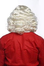 Carica l'immagine nel visualizzatore di Gallery, WIG ME UP - 46-A+B-ZA613 Set Parrucca e Barba Deluxe Babbo Natale Santa Claus San Nicola Ruprecht Dio Biondo Chiaro