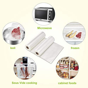 Bonsenkitchen Sacchetti per Sottovuoto, 2 rotoli 28 x 2 Rotoli 28 x 600 cm - Ilgrandebazar
