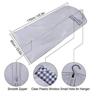 Custodia Porta Abiti, GIKPAL 6 PCS PEVA Copriabiti Antipolvere Traspiranti...