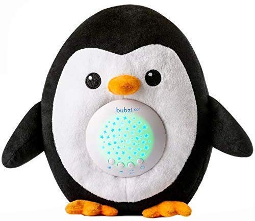 Bubzi Co Pinguino Carillon neonati per la nanna con rumore bianco – Peluche...