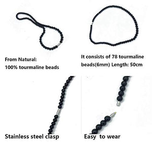 Bracciale per terapia magnetica e protezione EMF Collana con cristalli di... - Ilgrandebazar