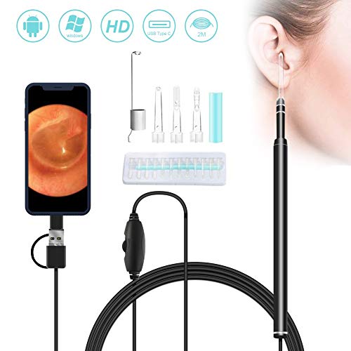 Yonimu Otoscopio Digitale a LED, Fotocamera Scope Kit di rimozione... - Ilgrandebazar