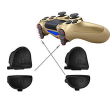 Carica l&#39;immagine nel visualizzatore di Gallery, Mein HERZ 4 Pack Ricambi Joystick PS4 Ricambio Kit Tasti Esterni R1 R2 L1 L2...