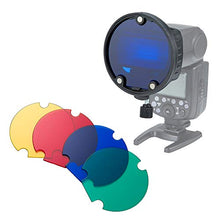 Carica l&#39;immagine nel visualizzatore di Gallery, INSSTRO Flash Diffusore Luce Softbox Speedlite Kit accessori con...