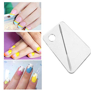 CFtrum Palette In acrilico Con La Spatola Strumento Cosmetici Professionista... - Ilgrandebazar