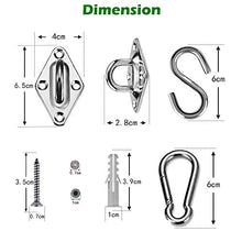 Carica l&#39;immagine nel visualizzatore di Gallery, ZFYQ Kit di Fissaggio e Installazione per Tenda a vela Rettangolare e...