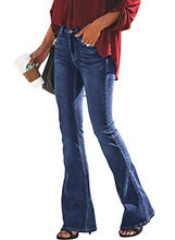 Carica l'immagine nel visualizzatore di Gallery, Aleumdr Jeans Donna Skinny Elasticizzati a Zampa small(EU25-26), Blu - Ilgrandebazar