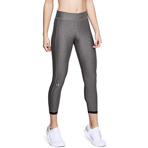 Under Armour UA HG S, Grigio (Charcoal Light Heather/Metallic Silver 019) - Ilgrandebazar