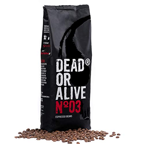 DEAD OR ALIVE Caffè Espresso in Grani NR3 - Extra Forte ad Alto...