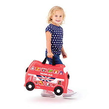 Carica l'immagine nel visualizzatore di Gallery, Trunki Valigia Cavalcabile Per Bambini - I Veicoli Rosso