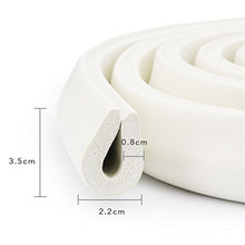 Carica l'immagine nel visualizzatore di Gallery, Vicloon Protezioni per Bordi, 2M * 2 Set Simpatico Rullo Latte Bianco(2M*2)