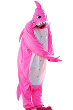 Carica l'immagine nel visualizzatore di Gallery, wotogold Pigiama di Squalo Animale Costumi Cosplay per adulti S, Rose Red