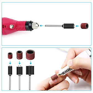 307Pcs Levigatura Cilindri Abrasiv，GOCHANGE 300Nastro abrasivo Sleeves+6Drum... - Ilgrandebazar