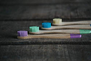 Wild & Stone | Spazzolino da denti per bambini in bambù organico | Quattro... - Ilgrandebazar