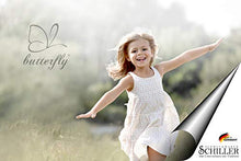 Carica l&#39;immagine nel visualizzatore di Gallery, butterfly Bambine Ragazze Argento Orecchini Vero Swarovski Elements Chiaro