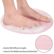 Carica l&#39;immagine nel visualizzatore di Gallery, Lanthour Pad Massaggio Doccia Antiscivolo per Massaggiare Rosa Ciliegia - Ilgrandebazar