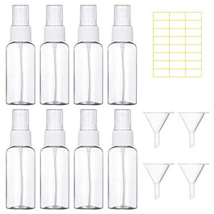 Bottiglie Spray Vuoto Trasparente Flacone Plastica Fine Nebbia...
