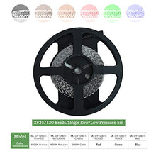 Carica l&#39;immagine nel visualizzatore di Gallery, Striscia LED 5m 12v 600led striscia led Naturale 600 LED, Naturare Blanco