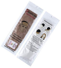 Carica l'immagine nel visualizzatore di Gallery, Dreamlover - Set di 2 fasce elastiche per parrucca, in velluto, regolabili e sottili, colore: marrone Earthen