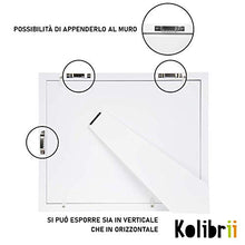 Carica l'immagine nel visualizzatore di Gallery, KOLIBRII-print Me, Cornice Impronte Neonato, Kit Impronta Mani E Piedi...