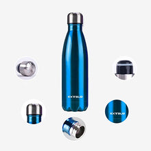 Carica l&#39;immagine nel visualizzatore di Gallery, EXTSUD 500ml Bottiglia Termica Acciaio Inox Termos Bottiglietta per Blu