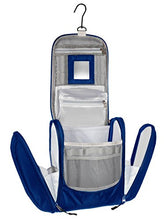 Carica l&#39;immagine nel visualizzatore di Gallery, KRONIFY Beauty Case da Viaggio donna Grande con Specchio per Donna e Uomo Blu