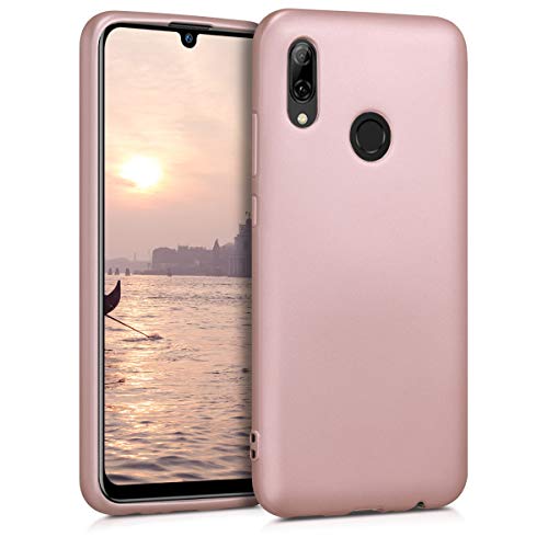kwmobile Cover per Huawei P Smart (2019) - Protezione oro rosa metallizzato - Ilgrandebazar