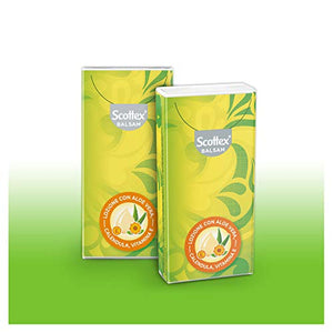 Scottex Balsam Fazzoletti, 1 Confezione da 24 Pezzi - Ilgrandebazar