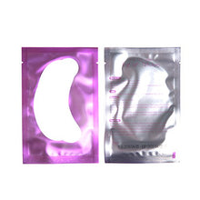 Carica l&#39;immagine nel visualizzatore di Gallery, 50 Paio Cerotti Gel per Estensioni Ciglia Eye Pads Occhio Patch Viola