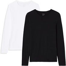 Carica l&#39;immagine nel visualizzatore di Gallery, Marchio Amazon - MERAKI T-shirt Girocollo a Manica Lunga Donna - Ilgrandebazar