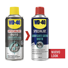Carica l'immagine nel visualizzatore di Gallery, WD-40 Specialist Moto Lubrificante Catena Moto per Condizioni Asciutte 400 ml