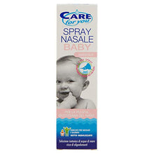 Carica l&#39;immagine nel visualizzatore di Gallery, Care For You, Spray Nasale Baby da 100 ml, per la Pulizia Quotidiana del... - Ilgrandebazar