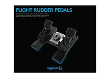 Carica l&#39;immagine nel visualizzatore di Gallery, Pedali Logitech G Saitek Pro Flight Rudder, Pedaliera del Timone di Volo,...