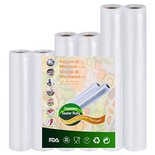 Carica l&#39;immagine nel visualizzatore di Gallery, Sottovuoto-rotoli per alimenti-conservazione 6 Rotoli (15+20+28)*300cm
