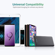 Carica l&#39;immagine nel visualizzatore di Gallery, Ekrist Powerbank 26800mAh【Alta capacità &amp; Ricarica Rapida】 Caricatore Nero - Ilgrandebazar