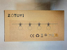 Carica l'immagine nel visualizzatore di Gallery, ZOTOYI LED Catena Luminosa Esterno, 15M Catena Luci Stringa Giardino IP65 Impermeabile con 25+2 G40 Lampadine, Luci da Esterno e Interno per Natale Matrimonio Partito, Bianco Caldo