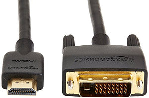 AmazonBasics Cavo adattatore DVI-HDMI (ultimo standard) - 1,83 m (non 1.83 m